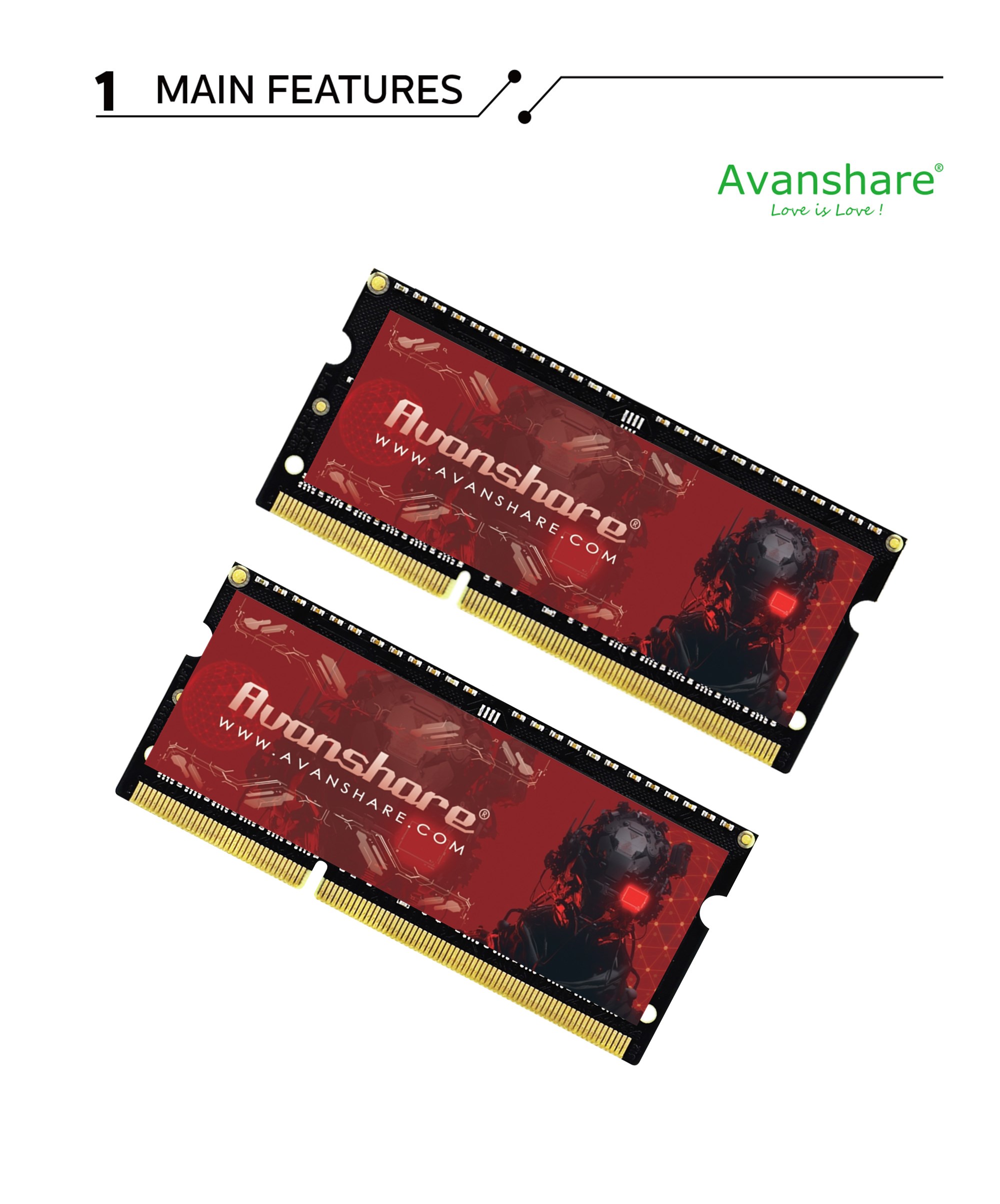 Ddr5 32Gb - Memoria RAM Avanshare DDR5 DDR4 DDR3