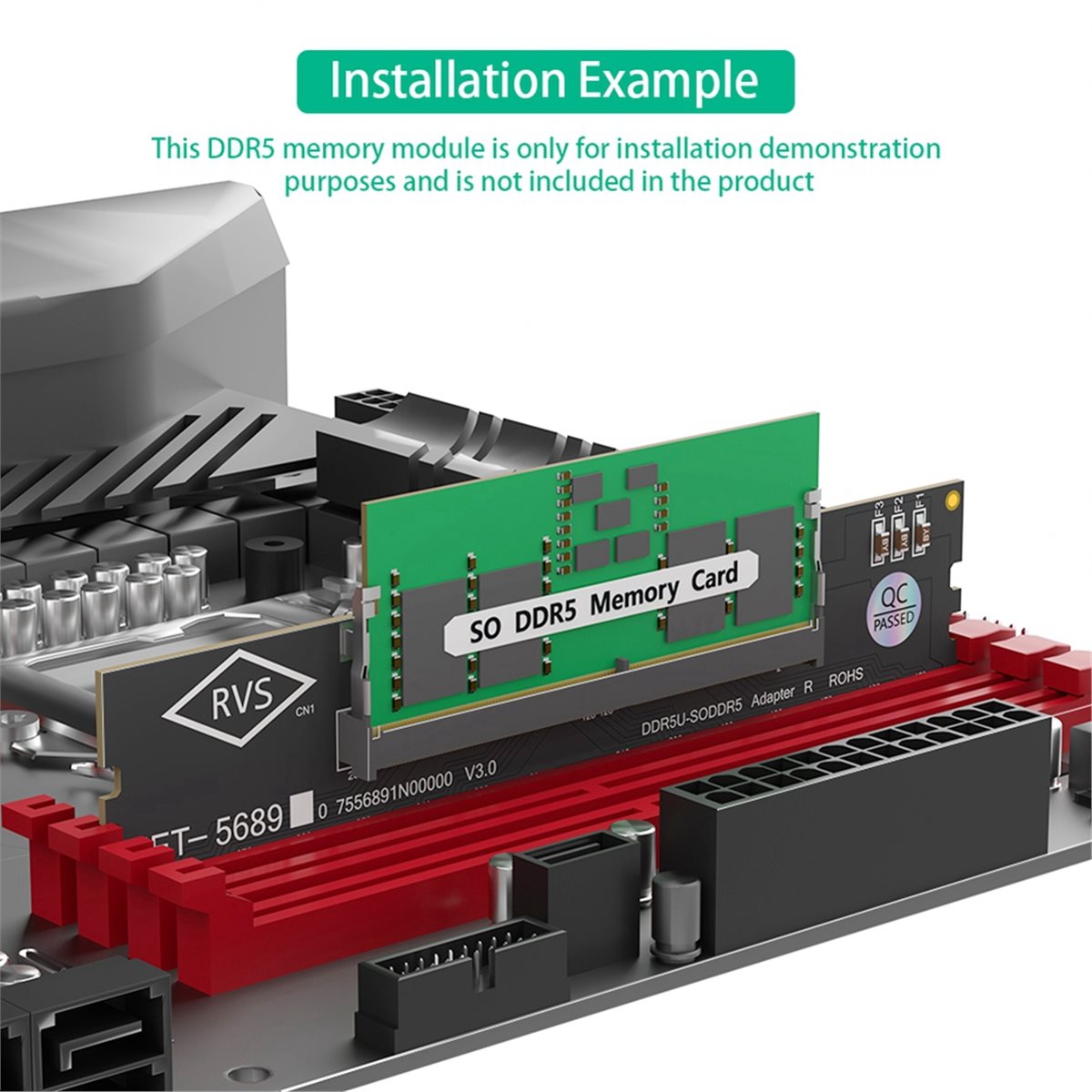 Ddr5 Ram - Tarjeta Adaptadora de Memoria RAM DDR5