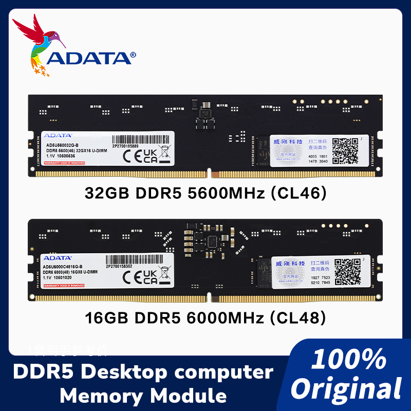 Ddr5 16Gb 6000Mhz - Módulo de memoria ADATA DDR5 U-DIMM