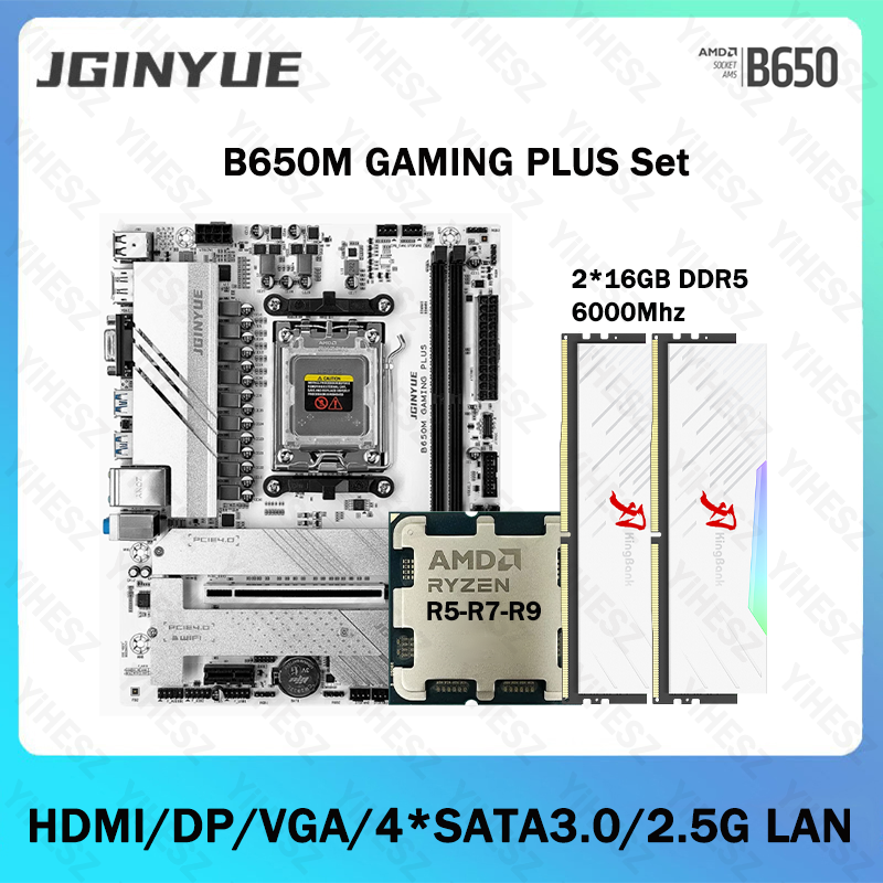 B650 Diy Kit de placa base de  - Ddr5 16Gb 6000Mhz reseña y precio