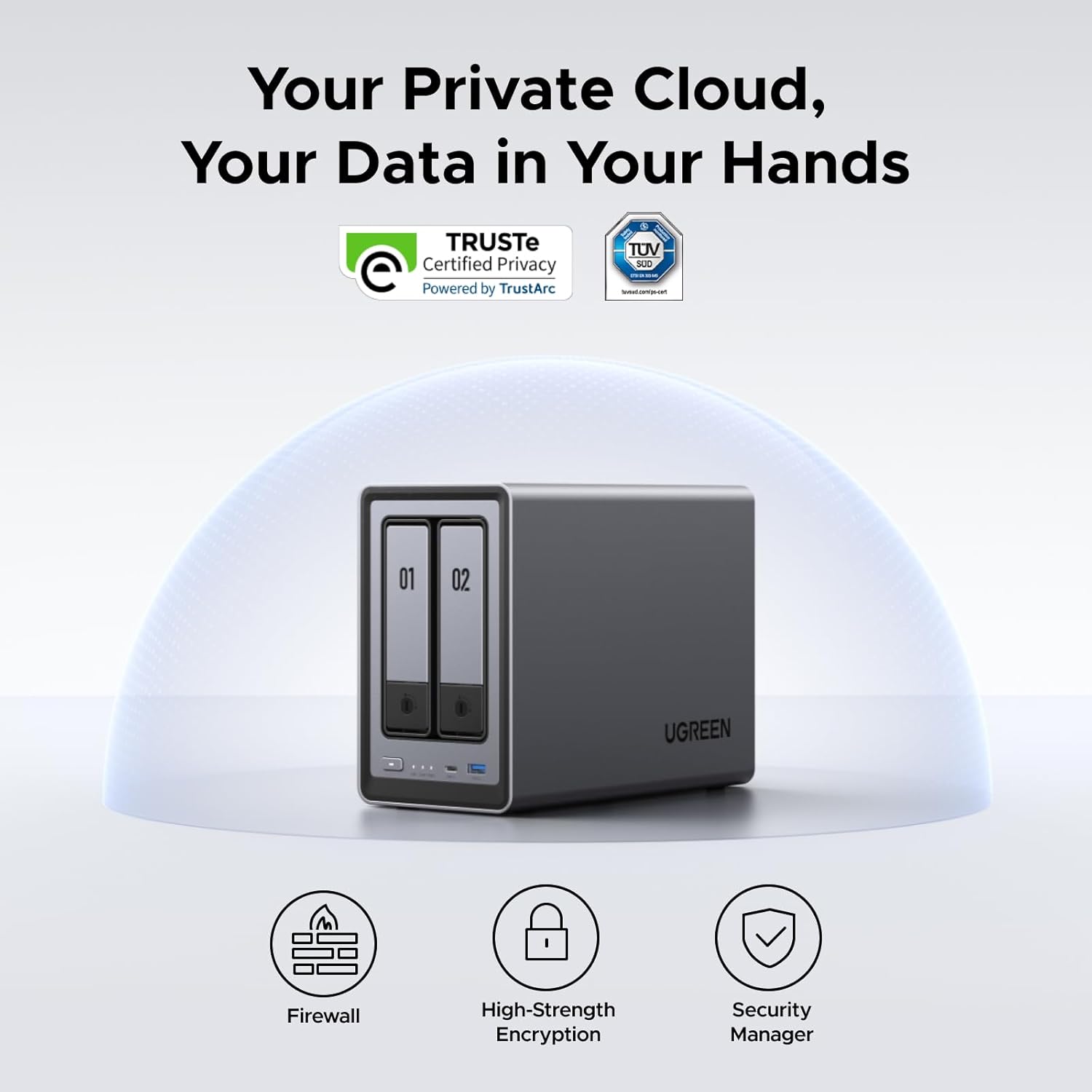 UGREEN NAS DXP2800 NAS de escr - Ddr5 8Gb reseña y precio