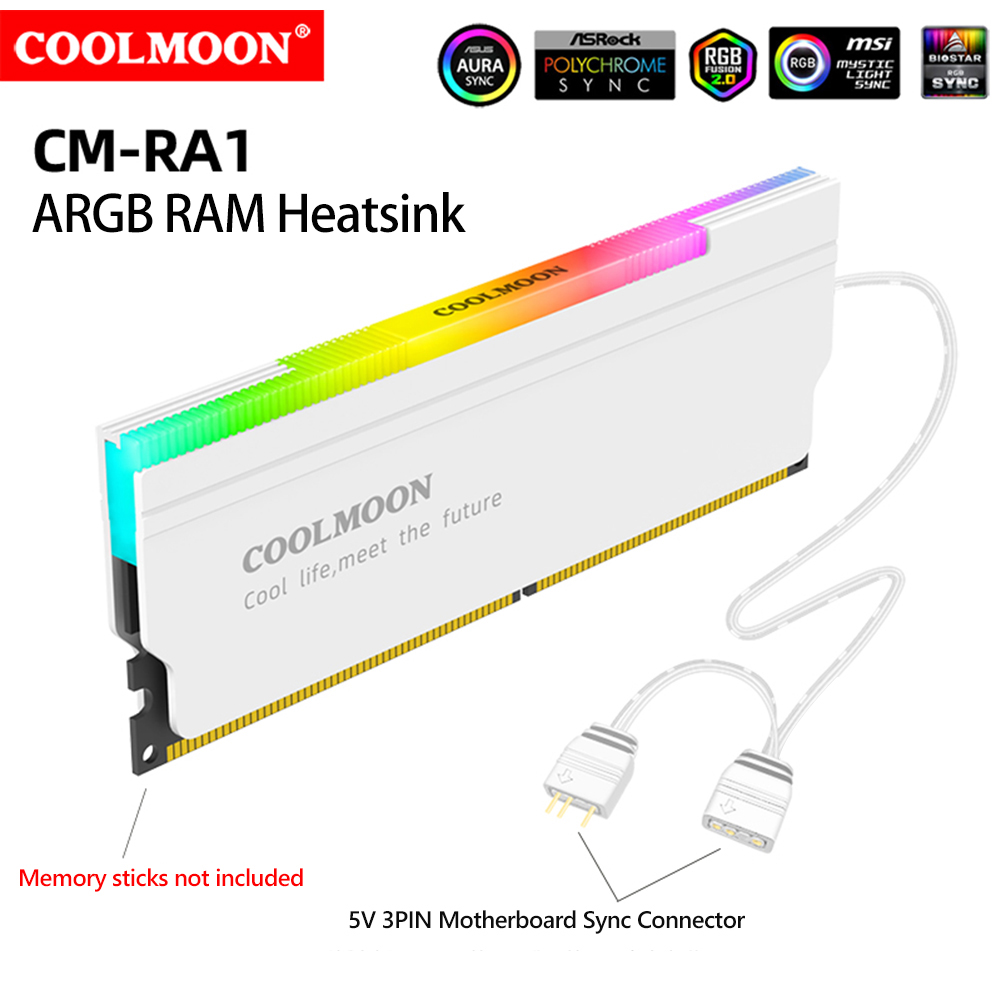 Disipador de Calor COOLMOON 5V - Ddr5 Ram reseña y precio