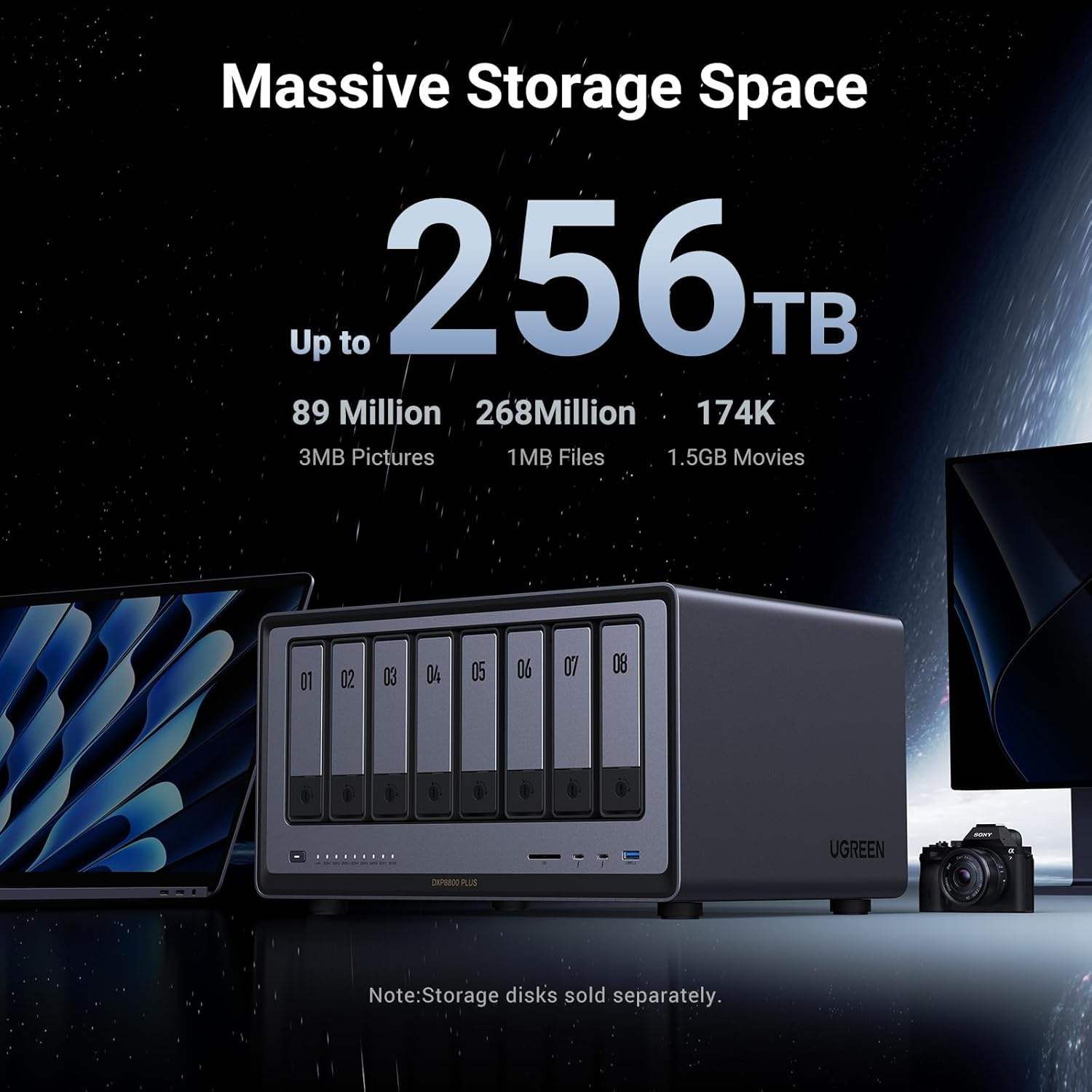 UGREEN NAS DXP8800 Plus, NAS d - Ddr5 8Gb reseña y precio