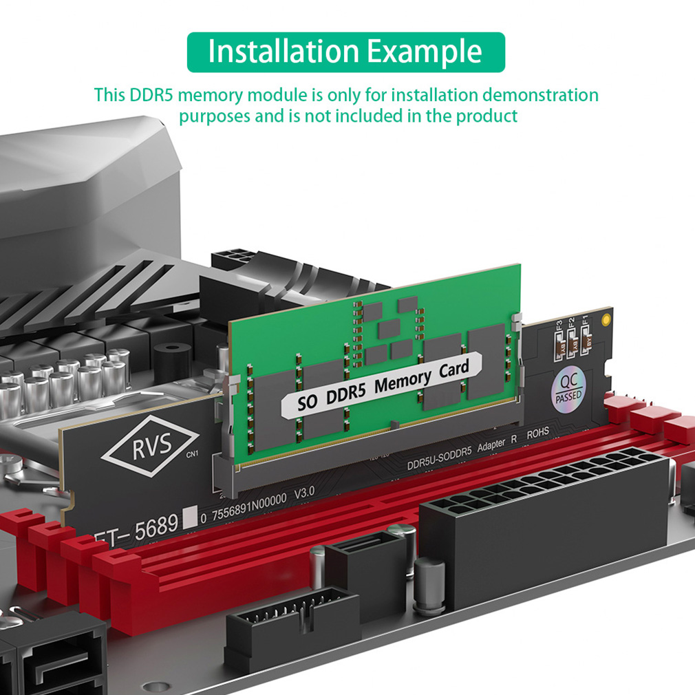 Tarjeta Adaptadora de Memoria  - Ddr5 Sodimm reseña y precio
