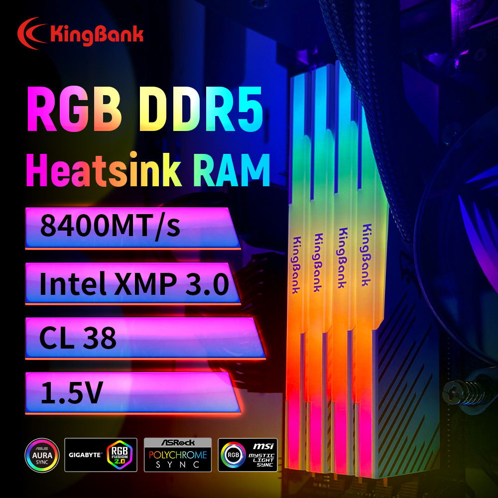 Memoria RAM KINGBANK KRRW DDR5 - Ddr5 6000Mhz reseña y precio