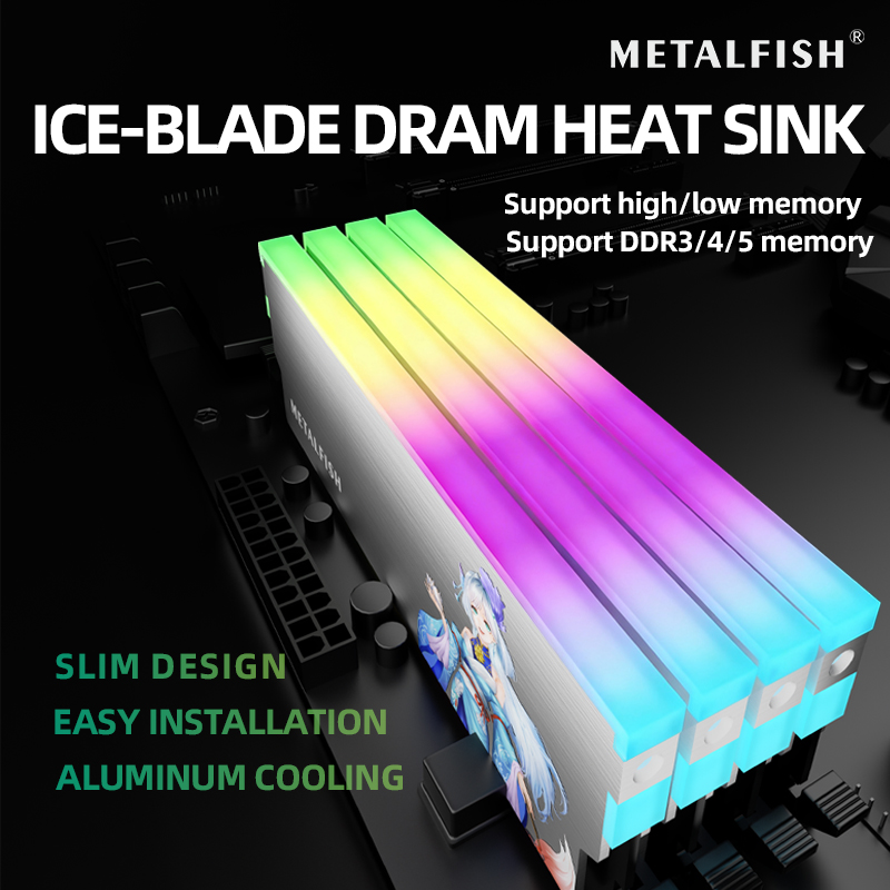 Disipador de calor METALFISH D - Ddr5 Ram reseña y precio