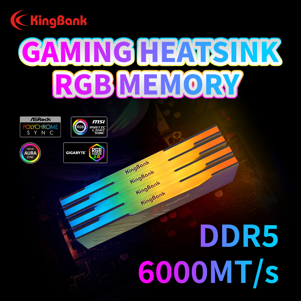 KingBank KRRB DDR5 RGB 16GB /1 - Ddr5 16Gb 6000Mhz reseña y precio